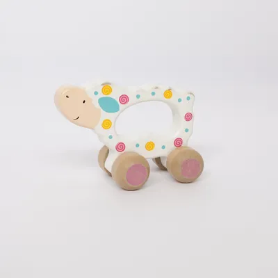 Dragleksak (Vit, Flerfärgad) från Sibelle