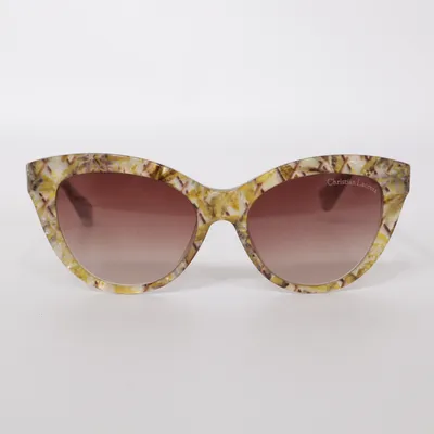 Sunglasses (Green, Multicolored) from Christian Lacroix