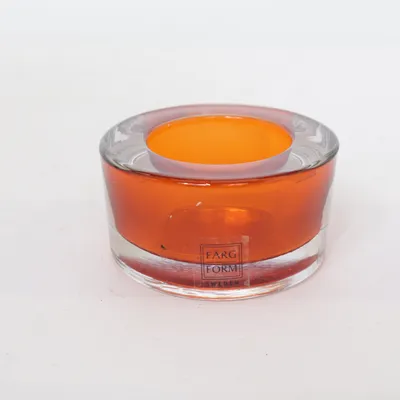 Bougeoir  (Orange) de Färg & Form