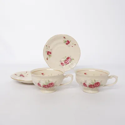 Cup (Beige, Multicolored) from Tulowice
