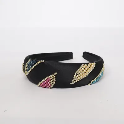 Diadem (Svart, Flerfärgad)