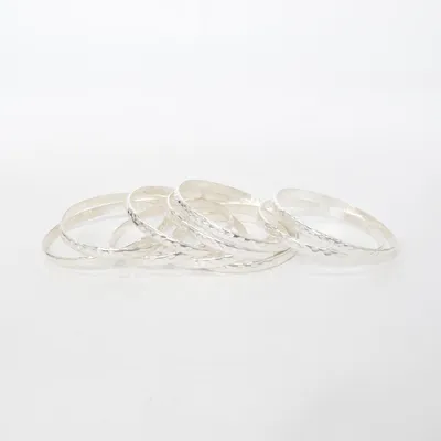 Bangle (Zilver) Onbekend materiaal