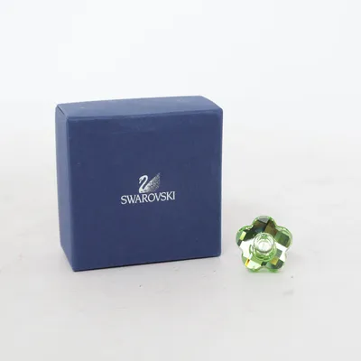 Brooch (Green) from Swarovski Unknown metal
