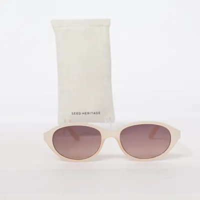 Zonnebril (Beige) van Seed Heritage