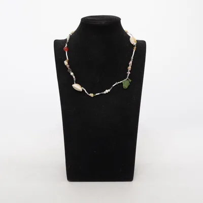 Collier (Multicolore) Coquillage, Métal inconnu, Plastique