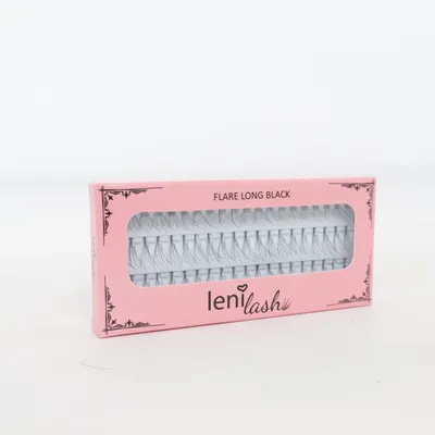 False lashes (Flare Long Black) from Leila's