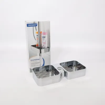 Bathroom shelf (Silver) from Ideen Welt