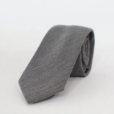 Cravate (Gris) de Michaelis Polyester, Laine