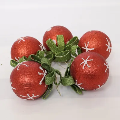 Julgranspynt (Röd, Flerfärgad)