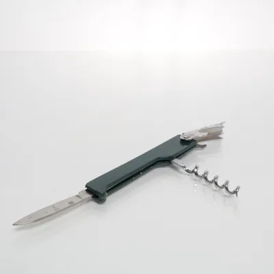 Fickkniv (Grön, Silverfärgad)