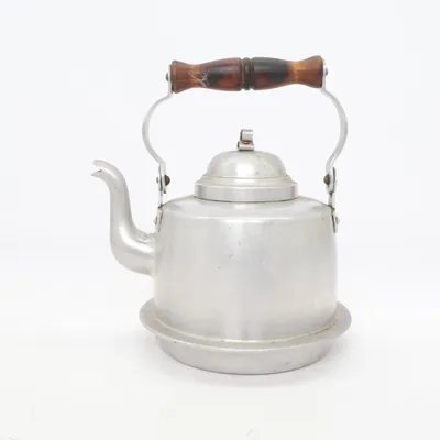 Kettle (Silver, Brown) from Skultuna