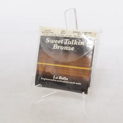 Gitarrtillbehör (Sweet Talkin' Bronze) från La Bella