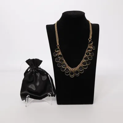 Necklace (Gold, Black) from Snö of Sweden Unknown metal