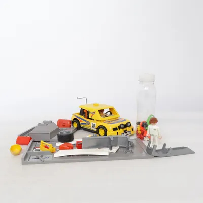 Byggsats (Gul, Grå, Blå) från Playmobil