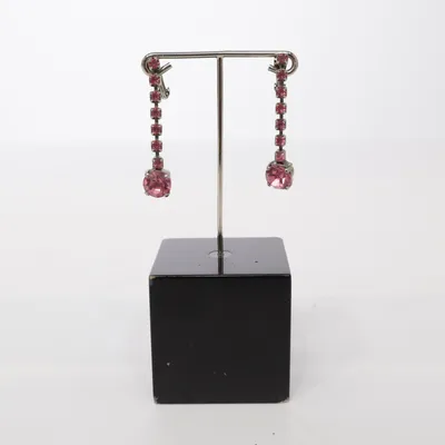 Clips-örhängen (Rosa, Silverfärgad) från Baby Okänd metall