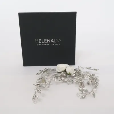 Hair accessory (Silver, White) from Helenadia