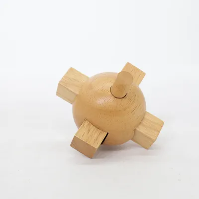 Aktivitetslegetøj (Beige) Bambus