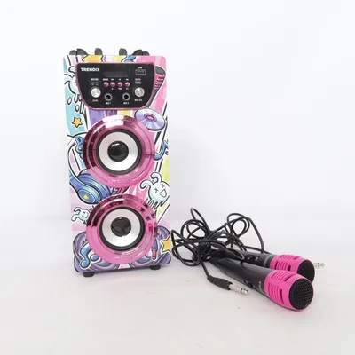 Karaokemaskin (Rosa, Flerfärgad) från Trendi