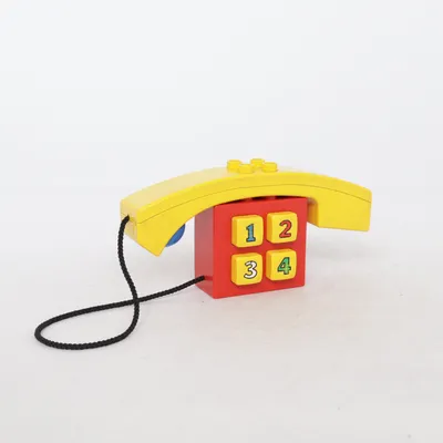 Téléphone jouet (Jaune, Rouge, Noir) de LEGO