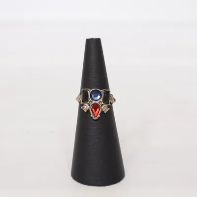 Ring (Zilver, Meerkleurig) Onbekend materiaal