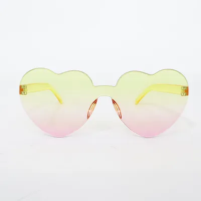 Sonnenbrille (Gelb, Pink)