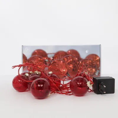 String lights (Red) from Star Trading