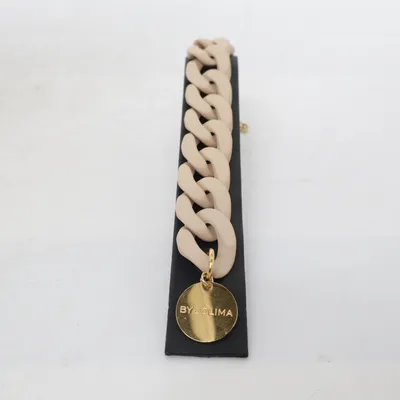 Armband (Beige, Guldfärgad) från By Jolima Plast