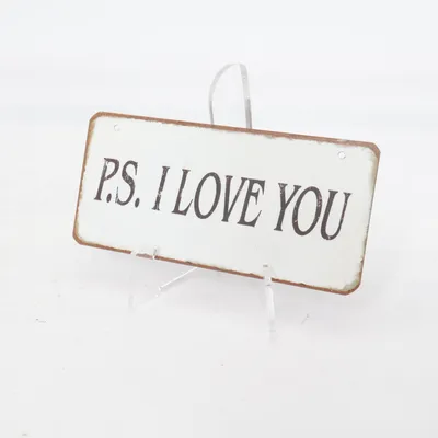 Sign (White, Brown) from IB Laursen