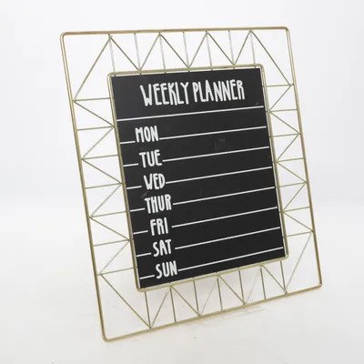 Wanddecoratie (Zwart, Wit, Goud)