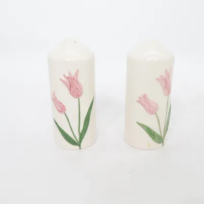 Salt & pepper shakers (White, Multicolored)