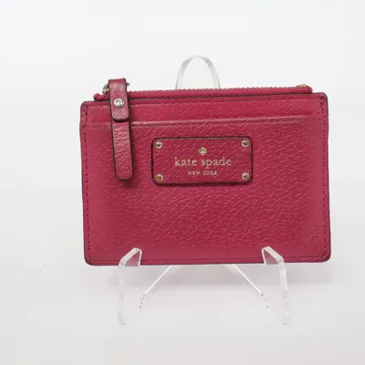 Portefeuille (Rose) de Kate Spade Cuir, Polyester