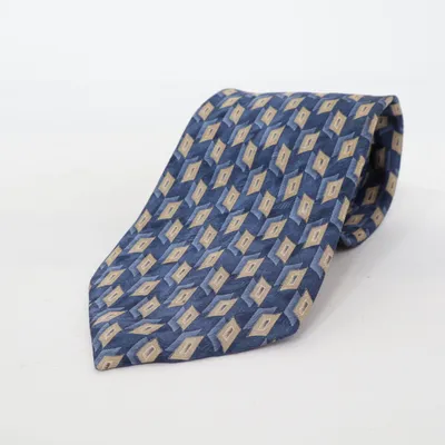 Tie (Blue, Beige) from Geoffrey Beene Silk