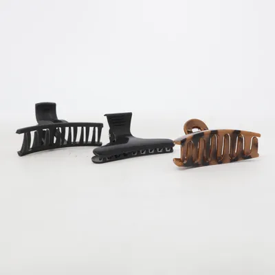 Barrette (Noir, Marron, Multicolore)