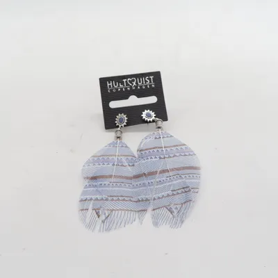 Earrings (Blue, Silver) from Hultquist Copenhagen Unknown metal