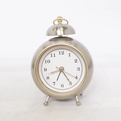 Alarm clock (Silver, Gold, White)
