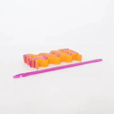Curlere (Lilla, Orange, Pink)