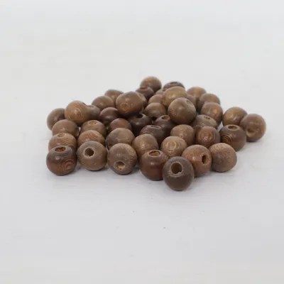 Plastic beads (Brown)