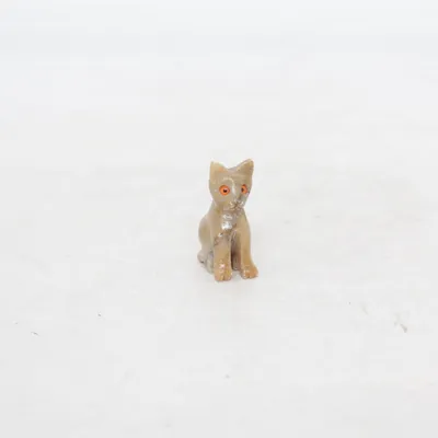 Figurine (Speckstein Katze)