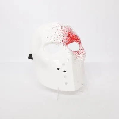 Masquerade mask (White, Red)