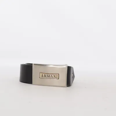 Bälte (Svart) från Armani Skinn