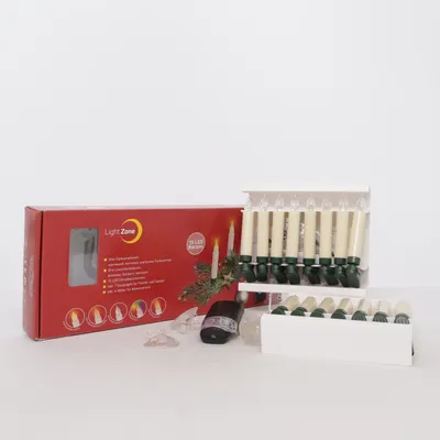 Elektrische adventskandelaar (Wit) van Light Zone
