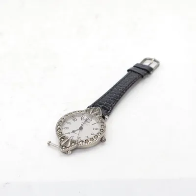 Wristwatch (Black, Silver)