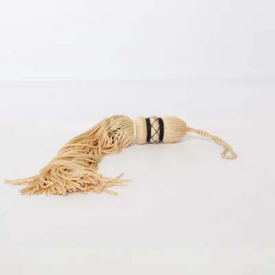 Gardinomtag (Beige, Svart)