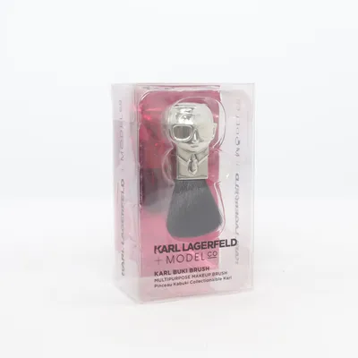 Makeup brush (Pink, Black, White) from Karl Lagerfeld + Model Co