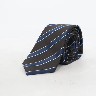Tie (Blue) from Riley Polyester, Silk