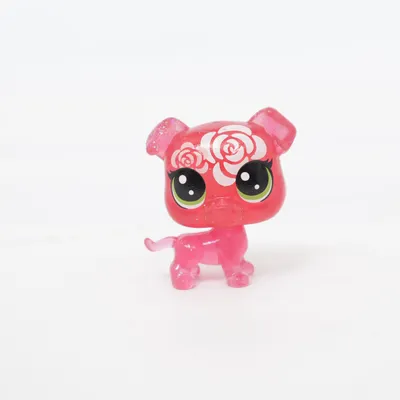 Leksaksfigur (Rosa, Vit) från Littlest Pet Shop