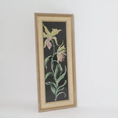 Tableau brodé