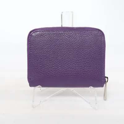 Portefeuille (Violet) de vera pelle Cuir