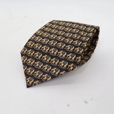 Tie (Black, Multicolored) from Mercedes