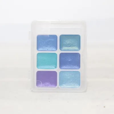 Vattenfärg (Blå, Lila, Flerfärgad)